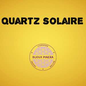 quartz solaire